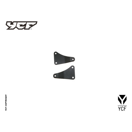 Kit supporti motore telaio  PILOT F88s / PILOT F125 NERO