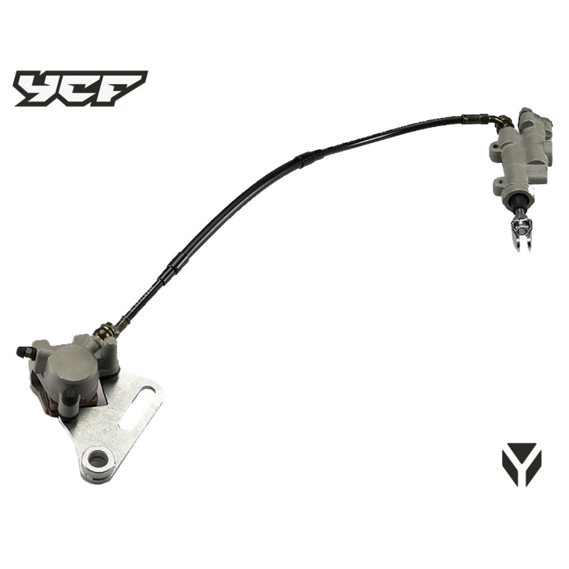 Impianto frenante completo posteriore diam 10 l 465 | ricambio fren...