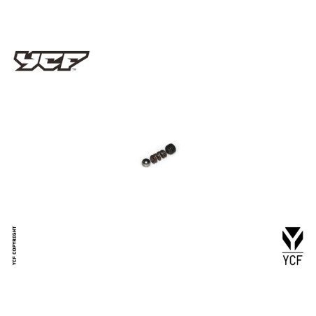 Kit vite e molla leva kick start