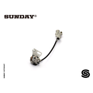 Impianto frenante Flat completo posteriore diam 10 L-505mm 1 piston...