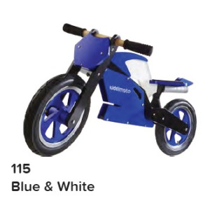 KIDDIMOTO SUPERBIKE - BLUE / WHITE