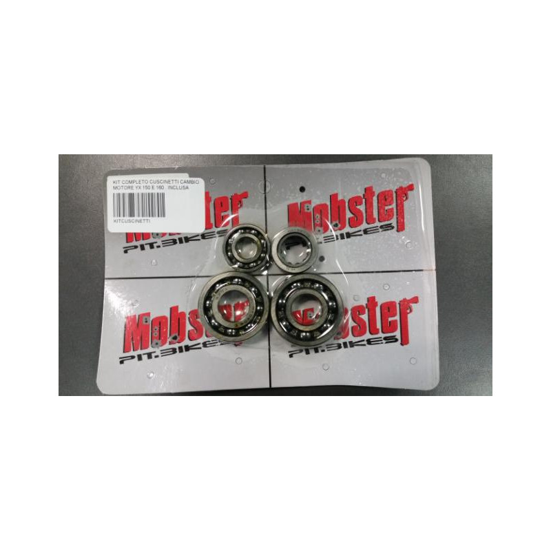 KIT COMPLETO CUSCINETTI CAMBIO MOTORE YX 150 E 160 . INCLUSA LA...