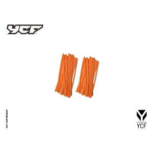 Kit cover raggi ruota. Colore ARANCIONE | ruote e cerchi per minibi...