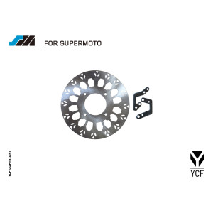 Kit disco supermotard 240mm | ricambio freni per minibike e pitbike