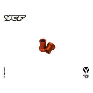 Kit distanziale ruota CNC posteriore – ARANCIONE (L:F15F22F30×38 R:...