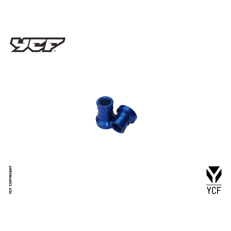 Kit distanziale ruota CNC posteriore – BLU (L:F15F22F30×38 R:F15F22...