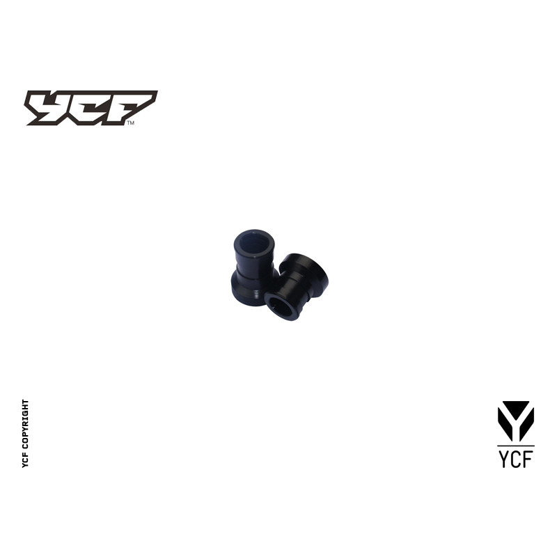 Kit distanziale ruota CNC posteriore – NERO (L:F15F22F30×38 R:F15F2...