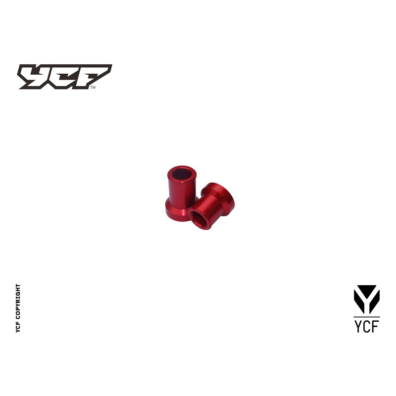 Kit distanziali ruota CNC ANTERIORE - ROSSO(L:F15F22F25×33 R:F15F22...