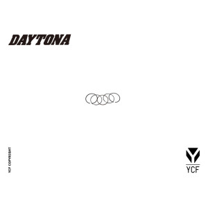 Kit fasce elastiche pistone daytona 150 | Componente termica...