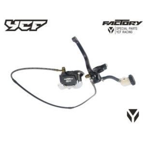 Kit freno anteriore L 1170mm - con pompa radiale NERA - 2020 | rica...