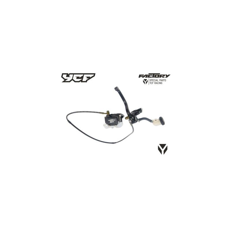 Kit freno anteriore L 1170mm - con pompa radiale NERA - 2020 | rica...