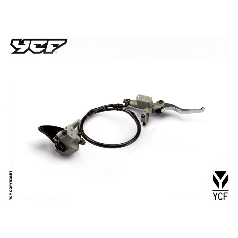 KIT FRENO ANTERIORE ycf50 DIAM. 8/8 L 785 Lato destro del manubrio...