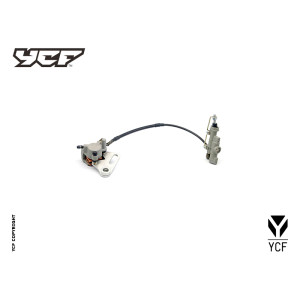 Kit freno posteriore completo singolo pistoncino L- 515BIGY125Mx172...