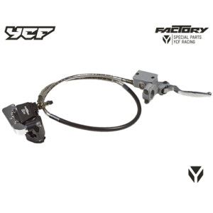 Kit freno radiale anteriore L:1110mm -Pinza NERA | ricambio freni p...