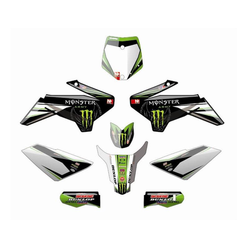 Kit Grafiche Monster ProCircuit (solo per YCF50) | plastiche e acce...