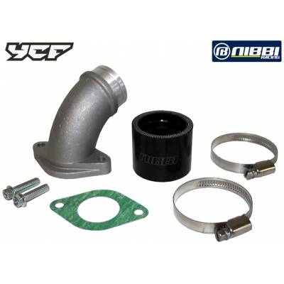 Kit Collettore in gomma e in acciaio per Carburatore NIBBI Racing 34mm