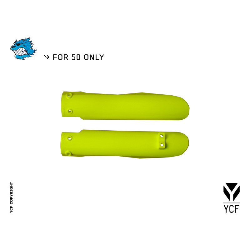 Kit parasteli YCF 50 GIALLO | sospensioni e assetto per minibike e...