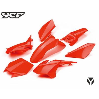 Kit PLASTICHE PIT BIKE complete YCF ROSSO 2021