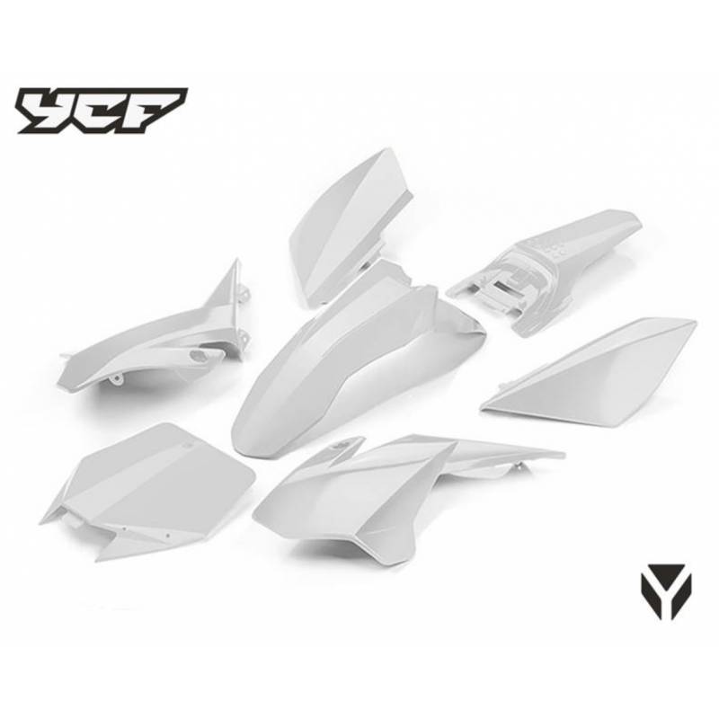 Kit PLASTICHE PIT BIKE complete YCF BIANCO 2021