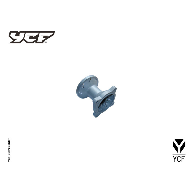 Mozzo anteriore di fusione con parapolvere