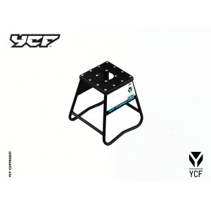 Cavalletto moto in acciao - NERO