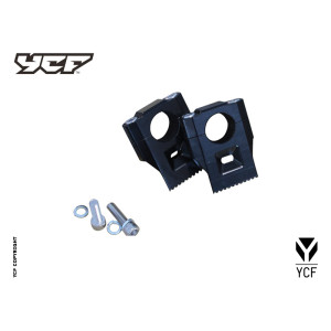 Supporti manubrio regolabili per manubrio senza traversino diam. 28,6 interasse 25mm