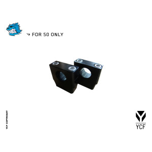 Supporto manubrio per YCF50 non regolabile diam. 22,2 - 35mm
