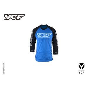 T-shirt maniche lunghe BLU XL