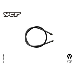 Tubo freno anteriore L-1110 d.10/10 nero 2016