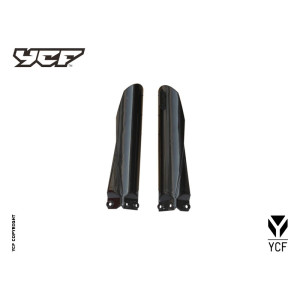 Coppia parasteli forcella L-735mm NERO