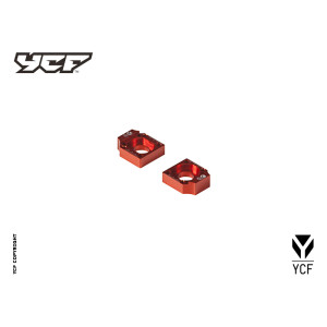 Coppia Tendicatena CNC ARANCIONE