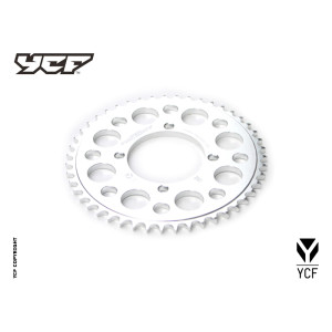 Corona in alluminio CNC 45 denti SILVER 2014