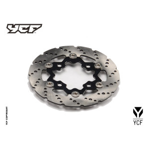 Kit disco supermotard ycf factory 2021 flottante 220mm