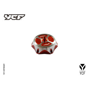 Tappo serbatoio CNC anodizzato - ARANCIONE