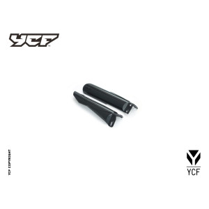 Coppia parasteli forcella 660mm NERO