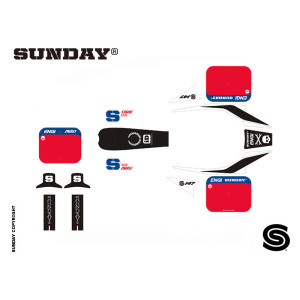 FLAT Track Kit Grafiche Sunday S147 2018