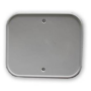 Flat Track Tabella portanumero anteriore BIANCO