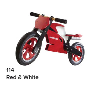 KIDDIMOTO SUPERBIKE - RED / WHITE
