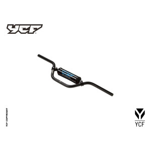 Manubrio taglia media alluminio (spugna inclusa) - NERO L-740mm